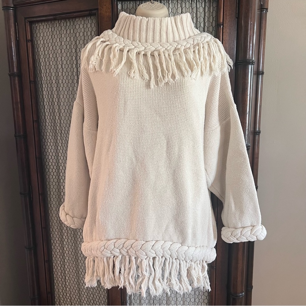 Von Saken Heavy Cotton Turtleneck Sweater